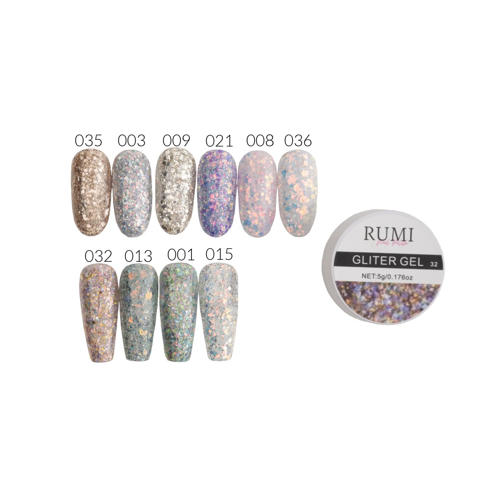 Glitter gel