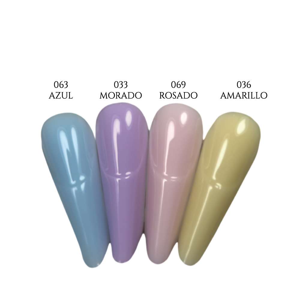 Building Gel tonos pasteles