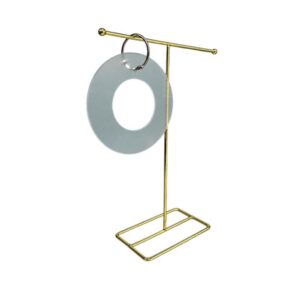 Porta tip metálico y acrílico redondo